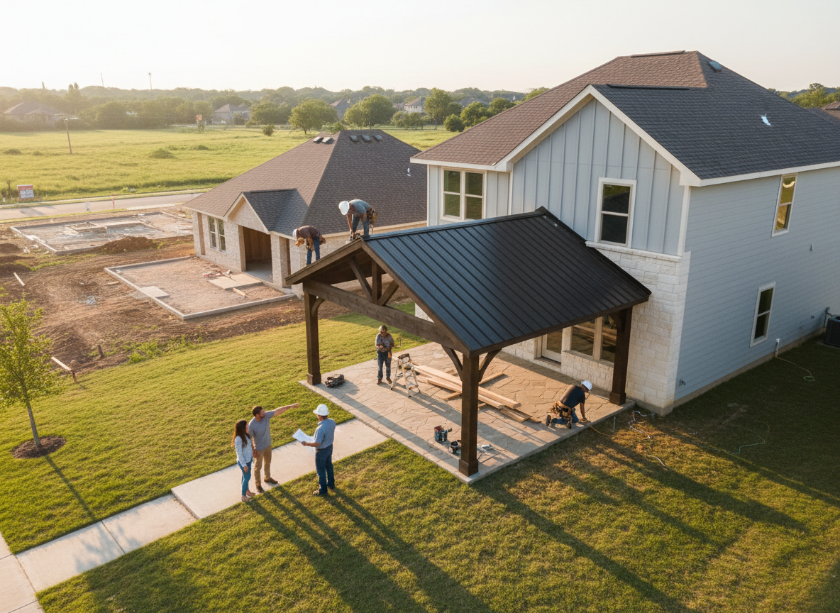 When to Add a Covered Patio in Growing Murphy Neighborhoods